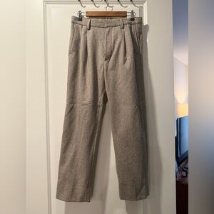 Banana Republic Men's Wool Pleated Trousers